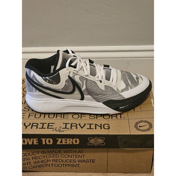 Nike Kyrie 8 White/White-Black Size 13 - DJ6017 101 - Picture 2 of 15